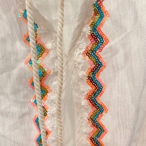 POL sequined flowy top, size medium, perfect conditin